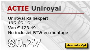 Actie michelin banden