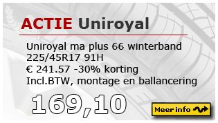 autoband uniroyal actie